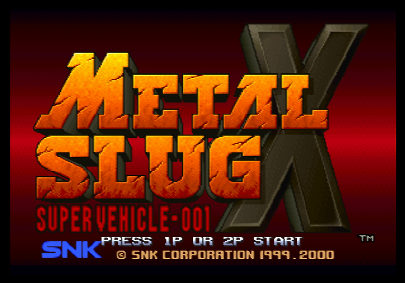 런앤건 - 메탈슬러그 X メタルスラッグX - Metal Slug X
