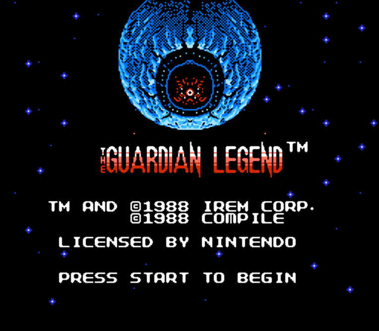 NES ROMS - The Guardian Legend (EUROPE / 유럽판 롬파일 다운로드)
