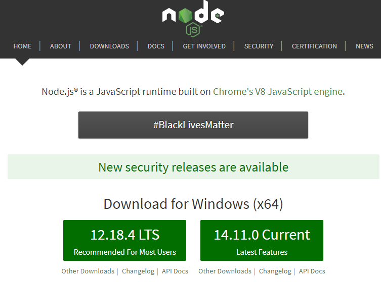 node.js 웹사이트 맨땅 개발하기 -  개발환경 세팅
