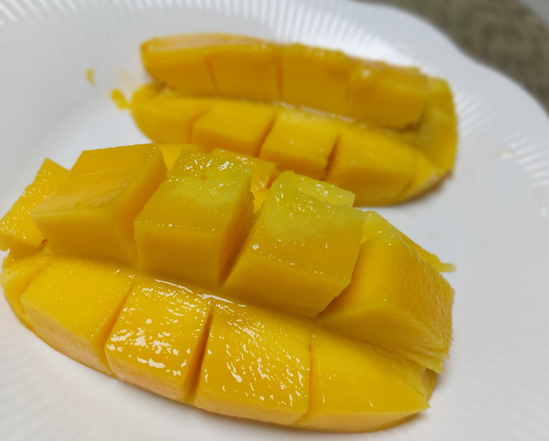 <상식> 망고 자르는법 써는법  Mango 보관법 카라바오 망고 carabao mango망고 mango 보관법과 자른법을 공유합니다