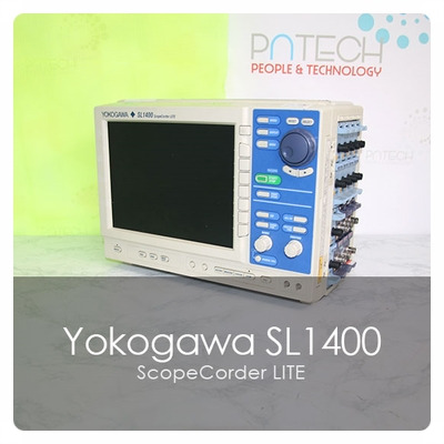 Yokogawa SL1400 ScopeCorder Lite 요꼬가와 중고스코프코더  계측기렌탈 판매 수리 대여 Recorder