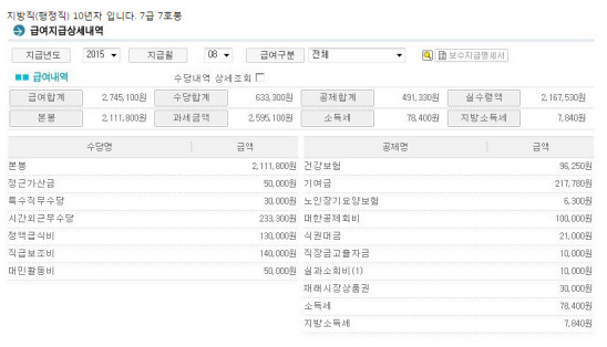 7급공무원 월급 인증 관련 총정리 박봉이라고 무시하면 안된다는 이유가 따로 있다고 함