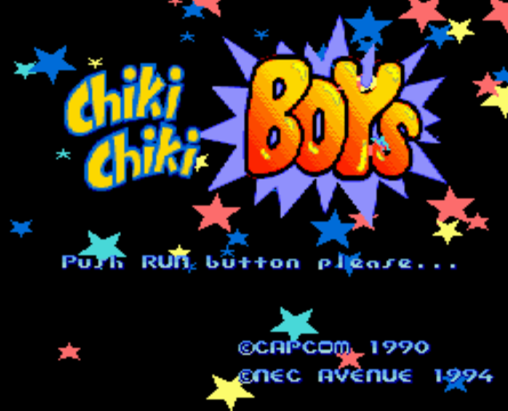 (NEC Avenue) 치키치키 보이즈 - チキチキボーイズ Chiki Chiki Boys (PC 엔진 CD ピーシーエンジンCD PC Engine CD - iso 파일 다운로드)