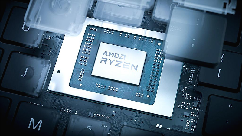 AMD 라이젠 7 5800H(세잔 ZEN3) 프로세서 발견