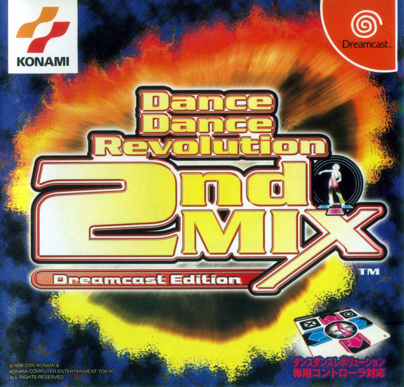 드림캐스트 / DC - 댄스 댄스 레볼루션 세컨드 믹스 드림캐스트 에디션 (Dance Dance Revolution 2nd Mix Dreamcast Edition - ダンスダンスレボリューション セカンドミックス ドリームキャストエディショ..