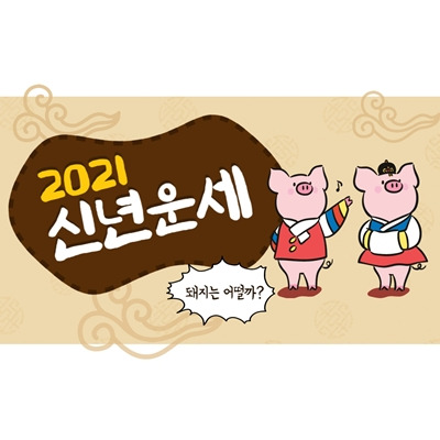 2021년 돼지띠 운세 알아보기