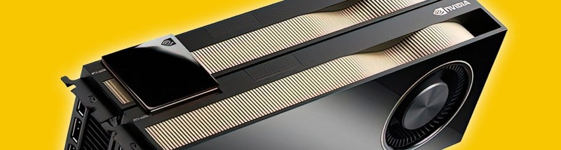 엔비디아 RTX A6000 그래픽 카드 출시발표
