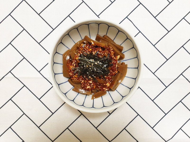도토리묵밥 비빔밥 만들기 양념장까지 간단한 요리 레시피