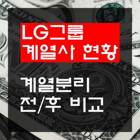 2021년 LG그룹 계열사 현황