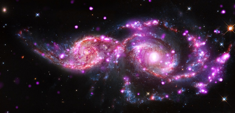 40억 년 후의 우주 - 우리 은하와 안드로메다 은하의 충돌
