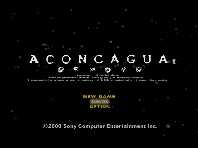 アコンカグア (플레이 스테이션 - PS - PlayStation - プレイステーション) BIN 파일 다운로드