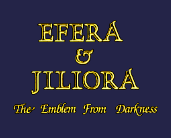 (브레인 그레이) 엘페라 & 질리올라 더 엠블렘 브롬 다크니스 - エフェラ アンド ジリオラ ジ・エンブレム フロム ダークネス Efera & Jiliora The Emblem From Darkness (PC 엔진 CD ピーシーエンジンCD PC E..