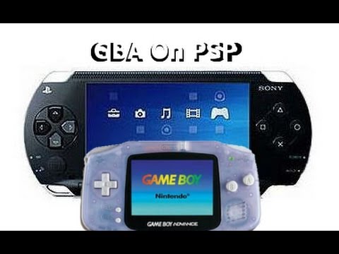 psp GBA 게임 구동 방법