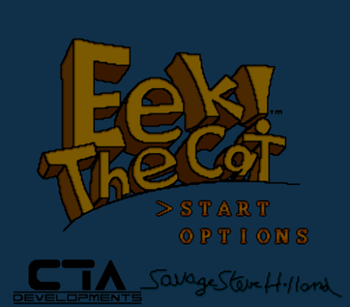 SNES ROMS - Eek! the Cat (EUROPE / 유럽판 롬파일 다운로드)