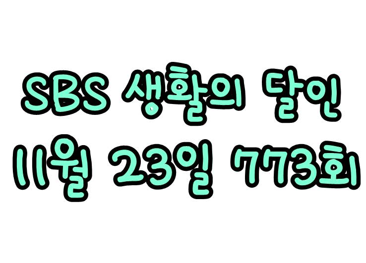 SBS 생활의 달인 화덕피자 달인 떢볶이 달인 773회 11월23일