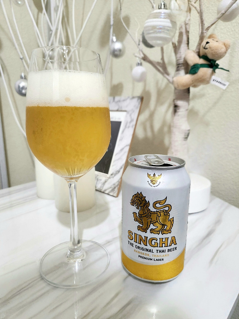 맥주 리뷰 / 태국 싱하 라거 맥주 (SINGHA Beer)