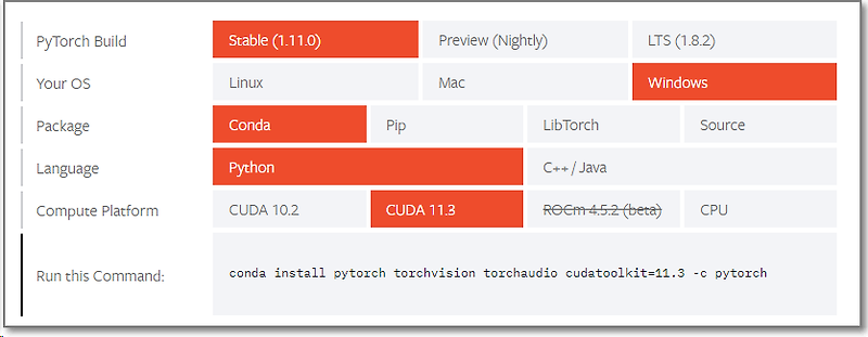 Windows에서 CUDA를 사용하도록 PyTorch 설치하는 방법