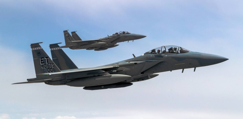 미 공군의 F-15EX 첫 훈련 수행 - 2021.05.26