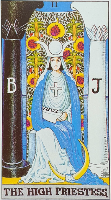 [타로기초] 메이저 아르카나 2번 고위 여사제 카드 (THE HIGH PRIESTESS)