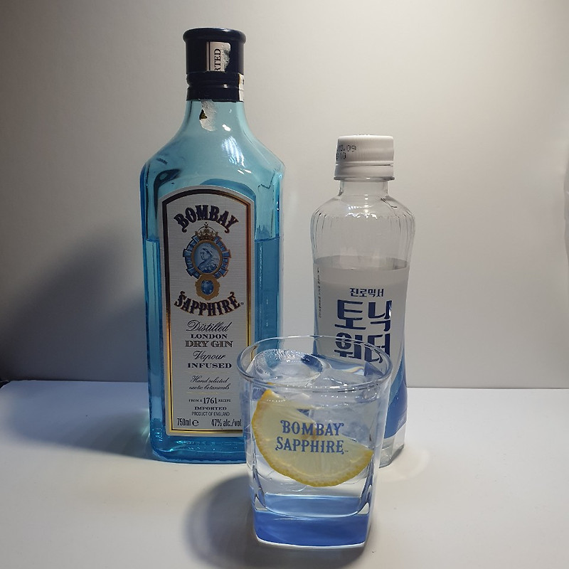 [칵테일] 봄베이사파이어 진토닉 (Gin & Tonic)