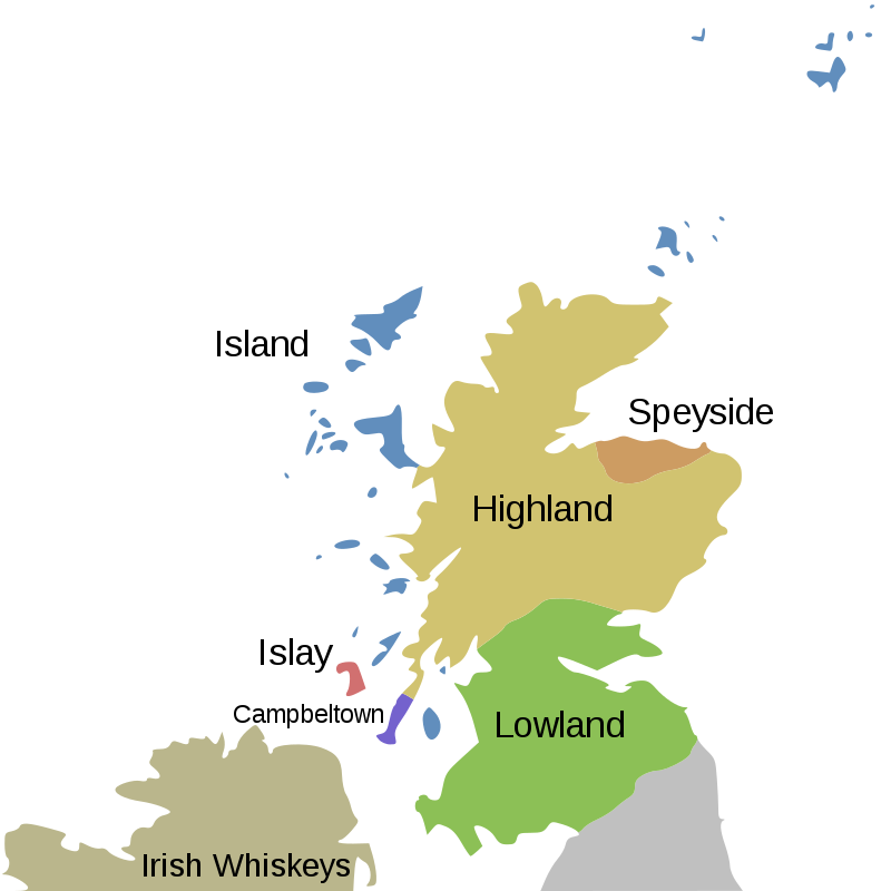 스코틀랜드 지역별 위스키의 종류와 특징
