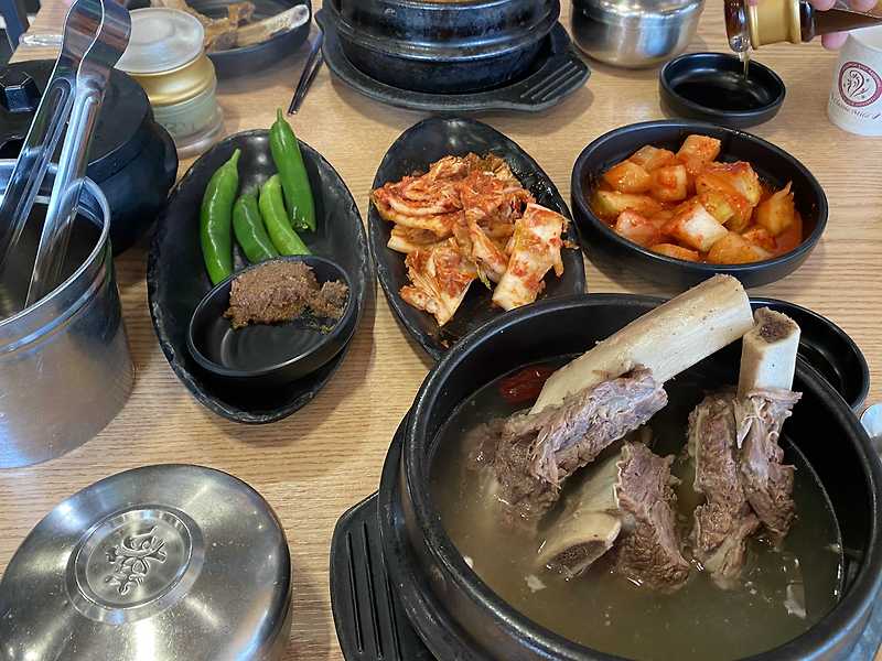 용인 보정동 맛집 <신 남서문 곰탕> 뜨끈한 몸보신의 신 '왕갈비탕' 그리고 우거지탕