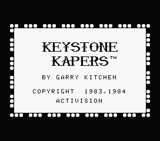 Keystone Kapers - MSX (재믹스) 게임 롬파일 다운로드