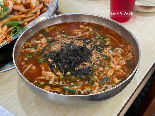 대전맛집 : 괴정동공주칼국수 얼큰한칼국수 쭈꾸미구이