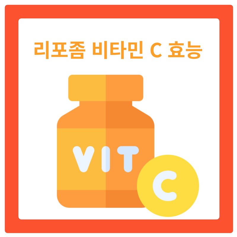 리포좀 비타민C 효능: 리포좀 비타민씨 흡수율을 높이는 혁신적인 제형