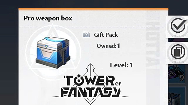타워 오브 판타지: 프로 무기 상자를 얻는 방법