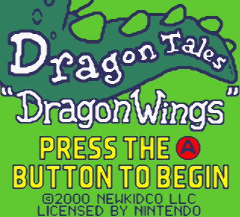(GBC / USA) Dragon Tales Dragon Wings - 게임보이 컬러 북미판 게임 롬파일 다운로드