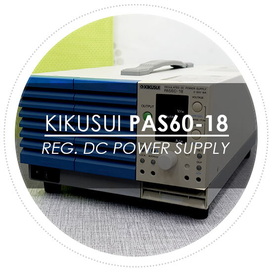 [중고계측기] 중고계측기 판매 대여 키쿠수이 / Kikusui PAS60-18 60V, 18A Regulated DC Power Supply / 자동절체형 DC 파워 서플라이 알아보기