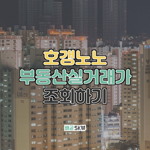 시흥배곧SK뷰 부동산실거래가 조회