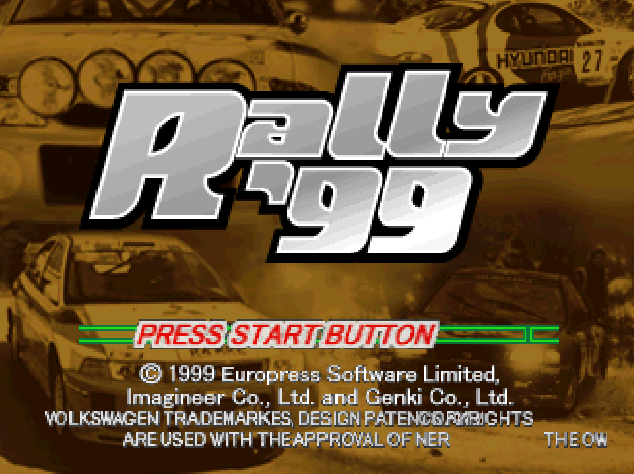 NINTENDO 64 - 랠리 '99 (Rally '99) 레이싱 게임 파일 다운