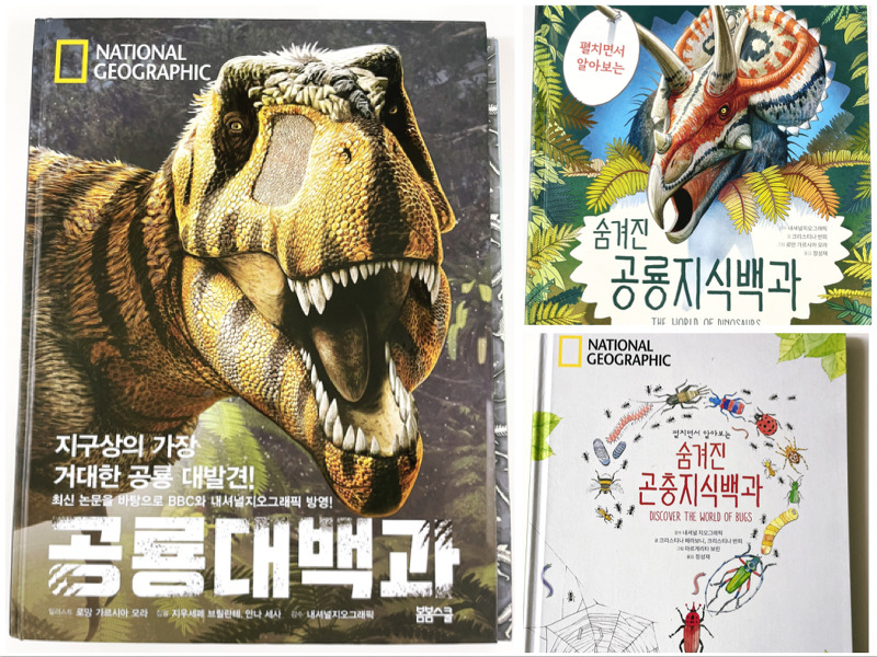 내셔널지오그래픽 공룡대백과 : 공룡지식백과 : 곤충지식백과 : 프뢰벨 자연관찰 공룡