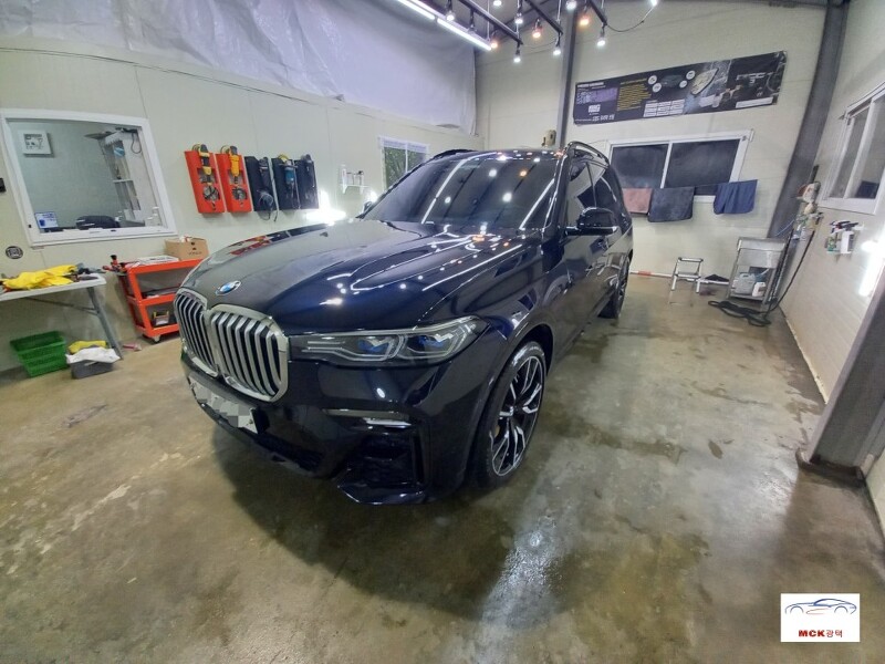 평택광택 BMW X7 수성광택,유리막코팅