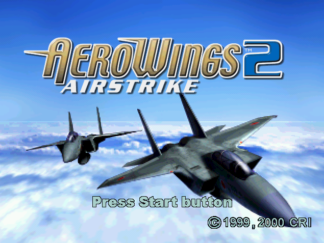AeroWings 2 Air Strike 북미판 (드림캐스트 / DC CDI 파일 다운로드)