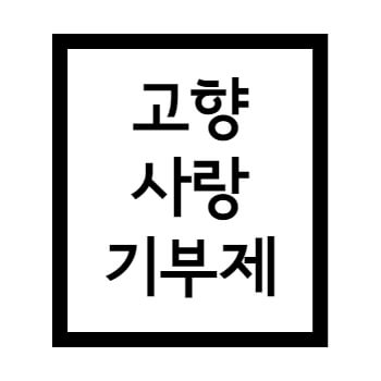 손흥민·제이홉도 참여한 고향사랑기부제, 10만원 기부시 13만원 벌어