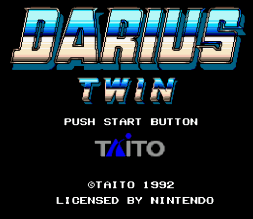 SNES ROMS - Darius Twin (EUROPE / 유럽판 롬파일 다운로드)