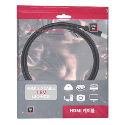 포엘지 HDMI 2.0 케이블 블랙