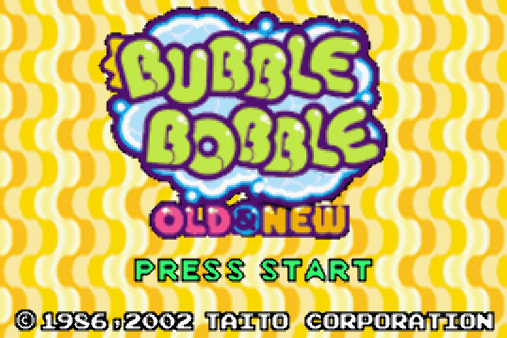 Bubble Bobble Old & New - 게임보이 어드밴스 / 유럽판 (E) 롬파일 받기