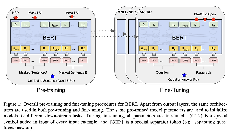 [논문 리뷰] BERT: Pre-training of Deep Bidirectional Transformers for Language Understanding - BERT