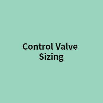 Control Valve Sizing