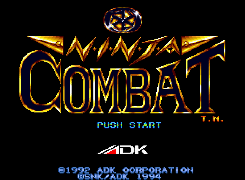 닌자 컴뱃 - ニンジャコンバット Ninja Combat (네오지오 CD ネオジオCD Neo Geo CD)