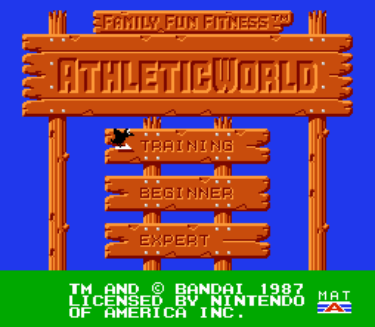 NES ROMS - Athletic World (EUROPE / 유럽판 롬파일 다운로드)