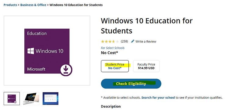 대학생, 졸업생 모두 윈도우10 Edu 무료로 받을 수 있다?