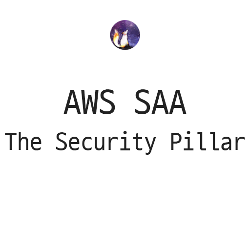 AWS SAA - The Security Pillar (보안성 원칙)