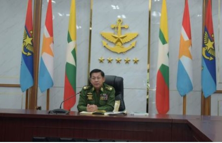 미얀마 군 최고사령관, 고향에서도 민심 잃었다