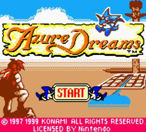 (GBC / USA) Azure Dreams - 게임보이 컬러 북미판 게임 롬파일 다운로드