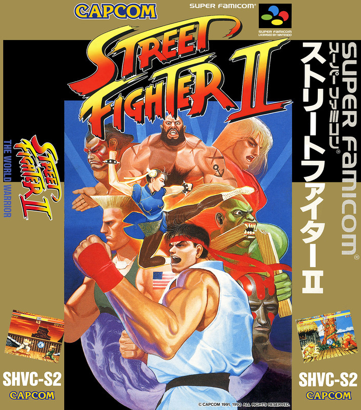 슈퍼패미컴 / SFC - 스트리트 파이터 2 더 월드 워리어 (Street Fighter II The World Warrior - ストリートファイターII ザ ワールド ウォーリアー)